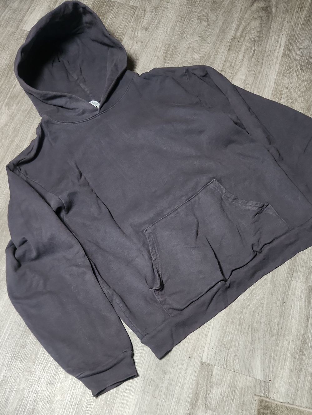 Los Angeles Apparel Hoodie 14oz Dolphin Blue Size M